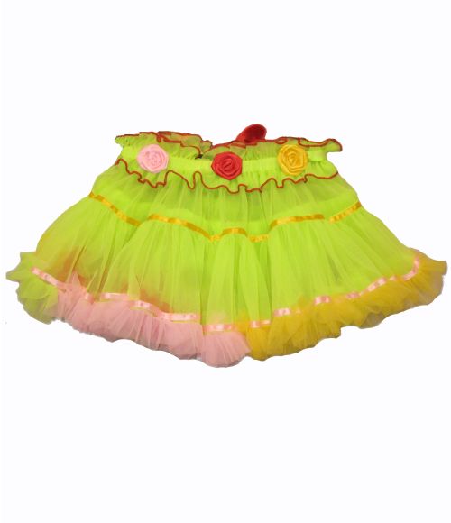 kleurrijke kinder petticoat